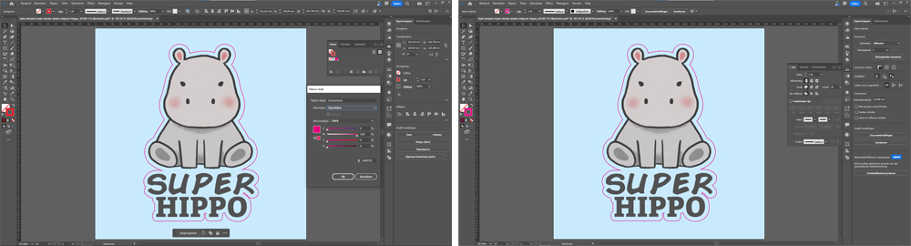 leikkuulinjan tekeminen Inkscapella