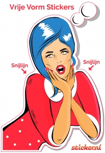 esimerkki vapaamuotoisesta tarrasta